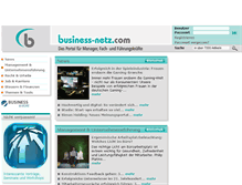 Tablet Screenshot of business-netz.com